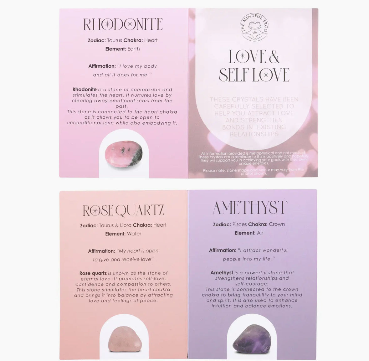 Self Love Healing Crystal Set