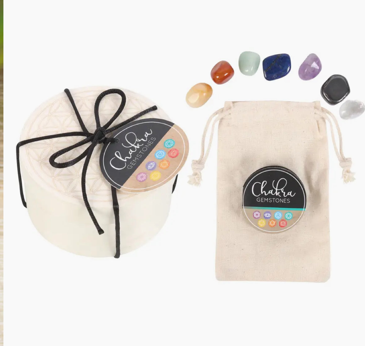 Chakra Gemstone Crystal Healing Gift Set