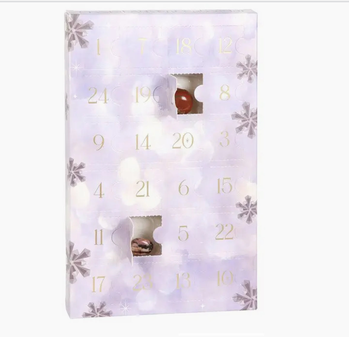 24-Day Gemstone Crystal Christmas Advent Calendar
