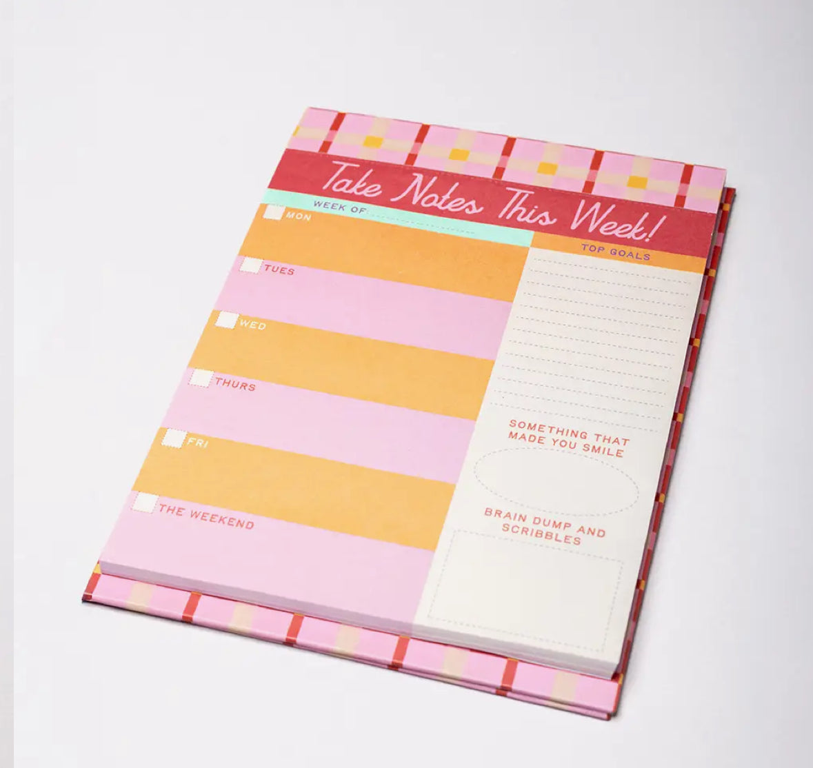 Week To Week Desk Planner