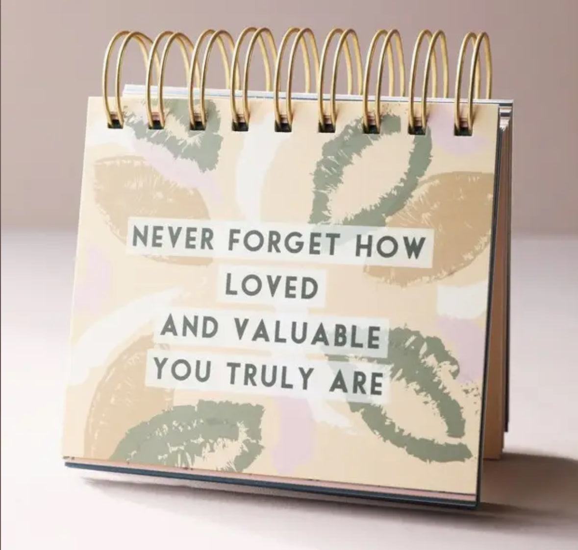 Floral Weekly Positivity Flip Chart