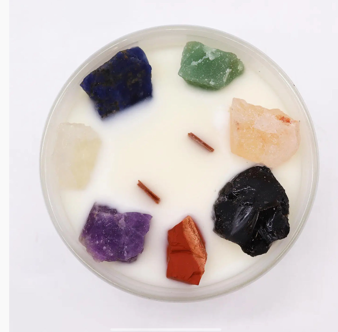 Chakra Crystal Candle