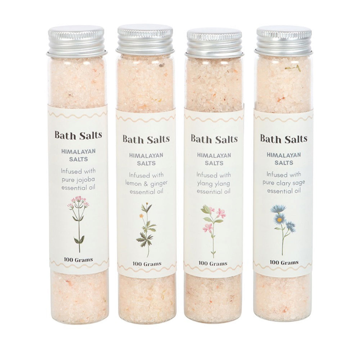 Floral Bath Salts Gift Set