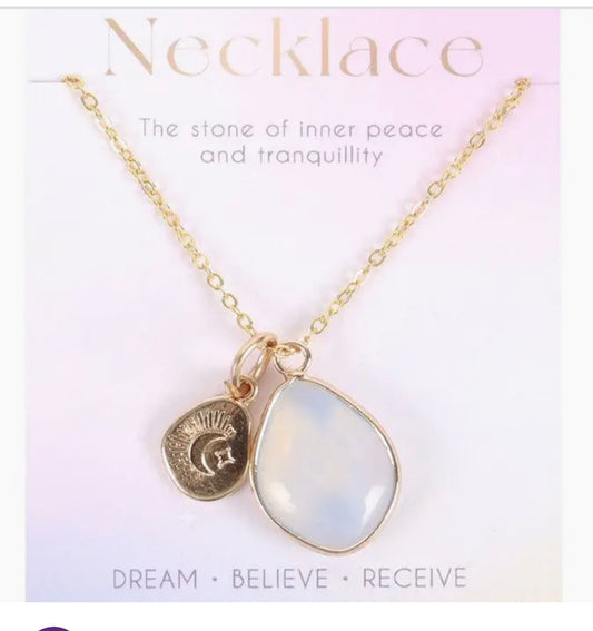 Opalite Manifestation Necklace