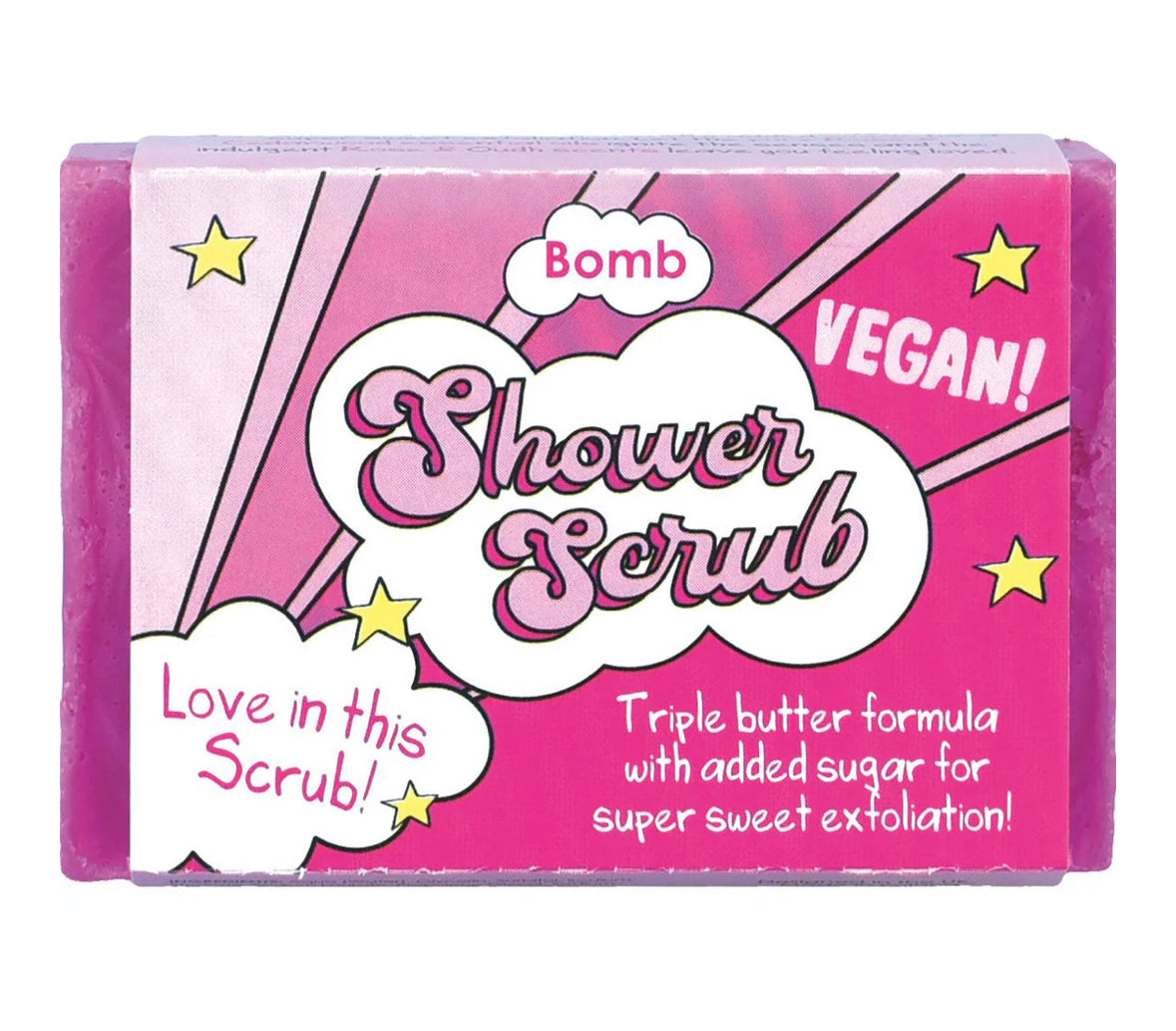 Love in this Scrub Solid Shower Scrub