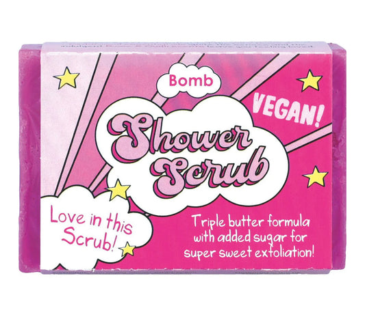 Love in this Scrub Solid Shower Scrub