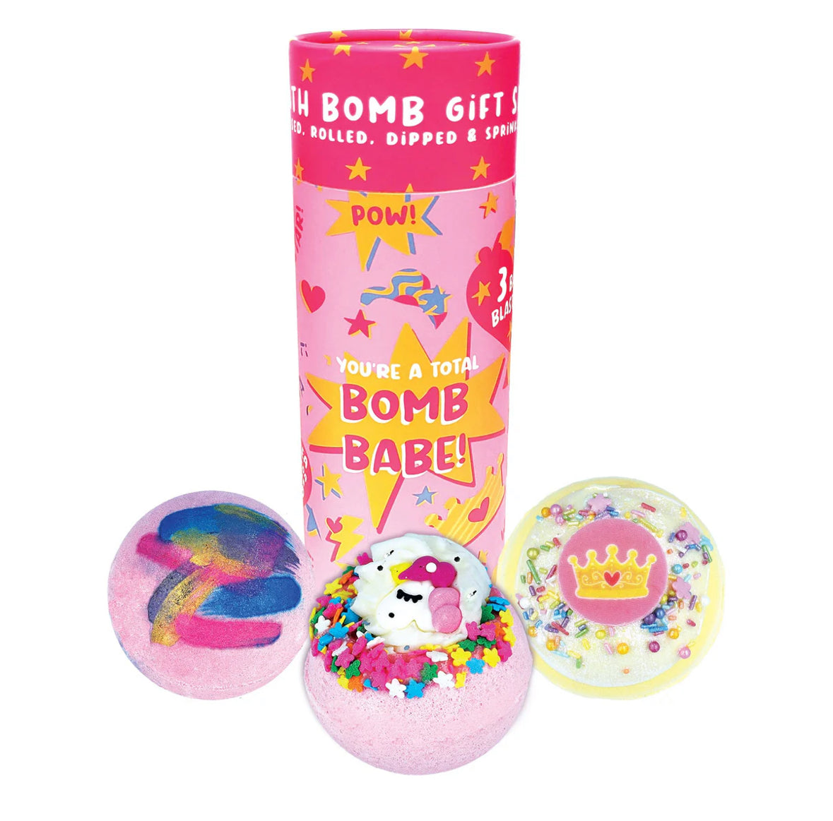 Bomb Babe Bath Blaster Tube Gift Set