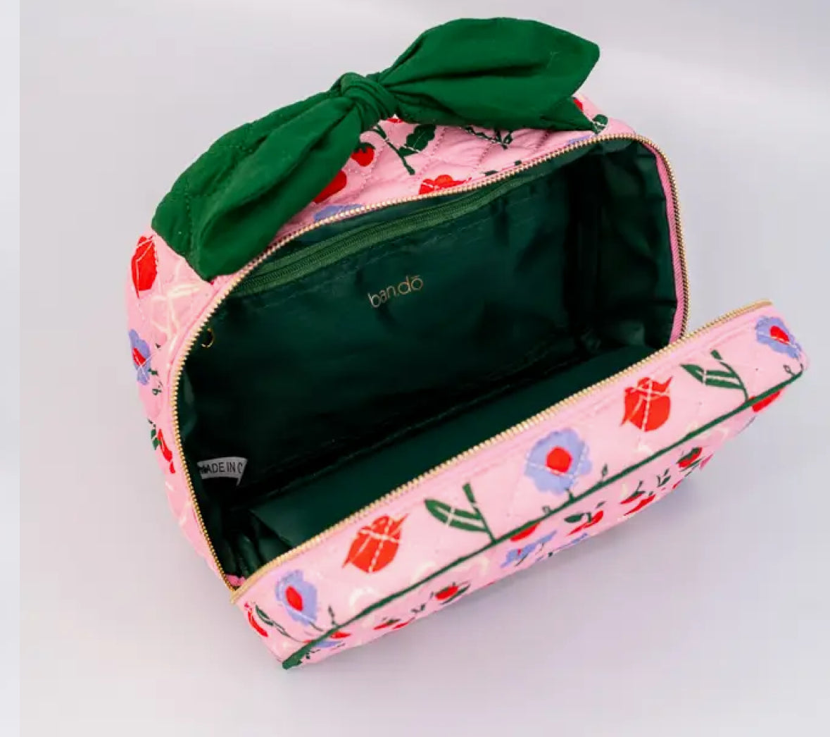 Getaway Toiletry Bag, Cherry Lips