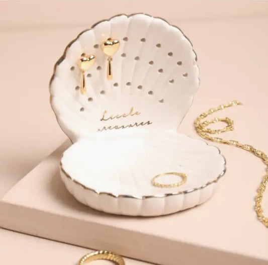 Shell Earring Holder and Jewellery Dish