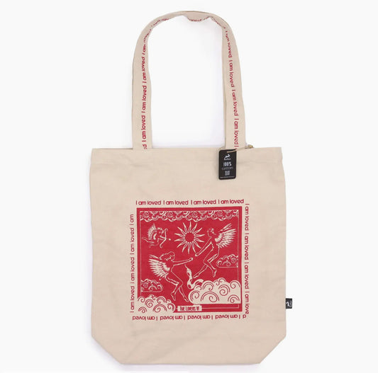 I Am Loved Tote Bag