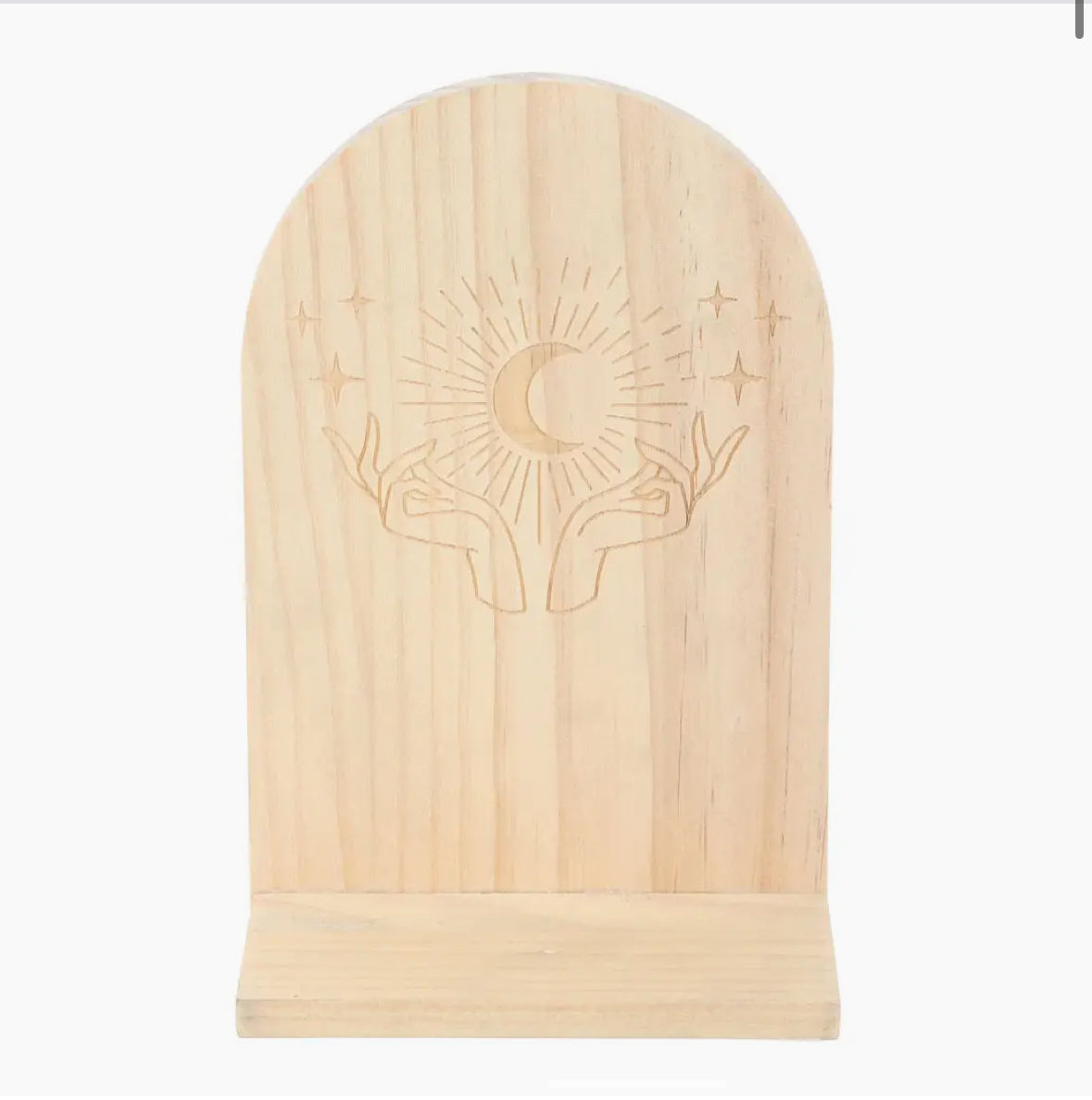 Natural Mystical Hands Incense Holder Shelf