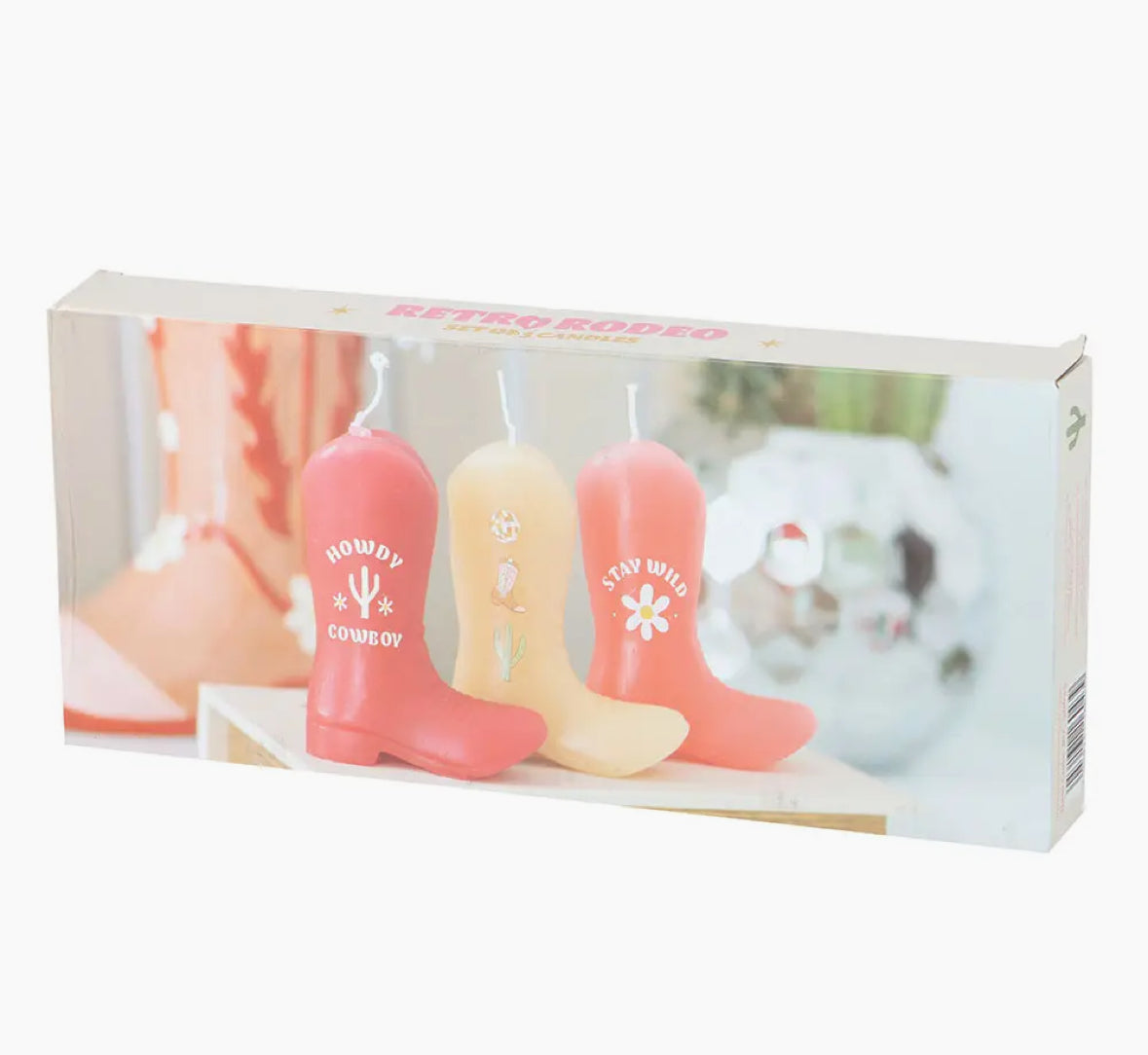 Cowboy Boot Candles