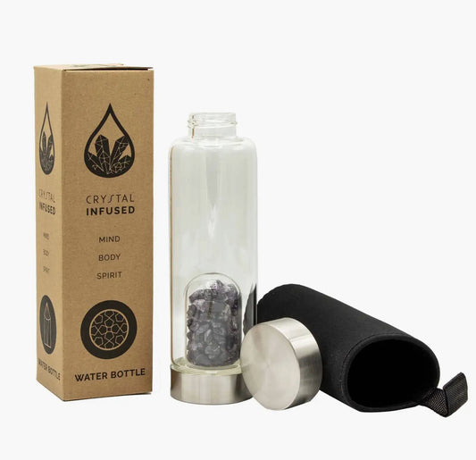 ! SALE ! Crystal Infused Water Bottle
