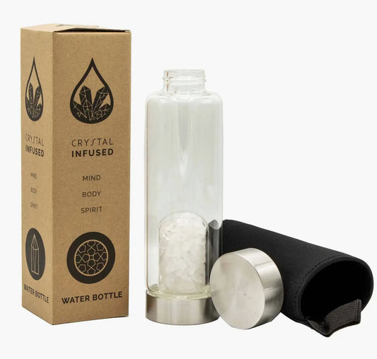 ! SALE ! Crystal Infused Water Bottle