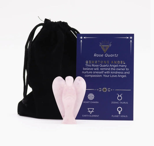 Rose Quartz Angel