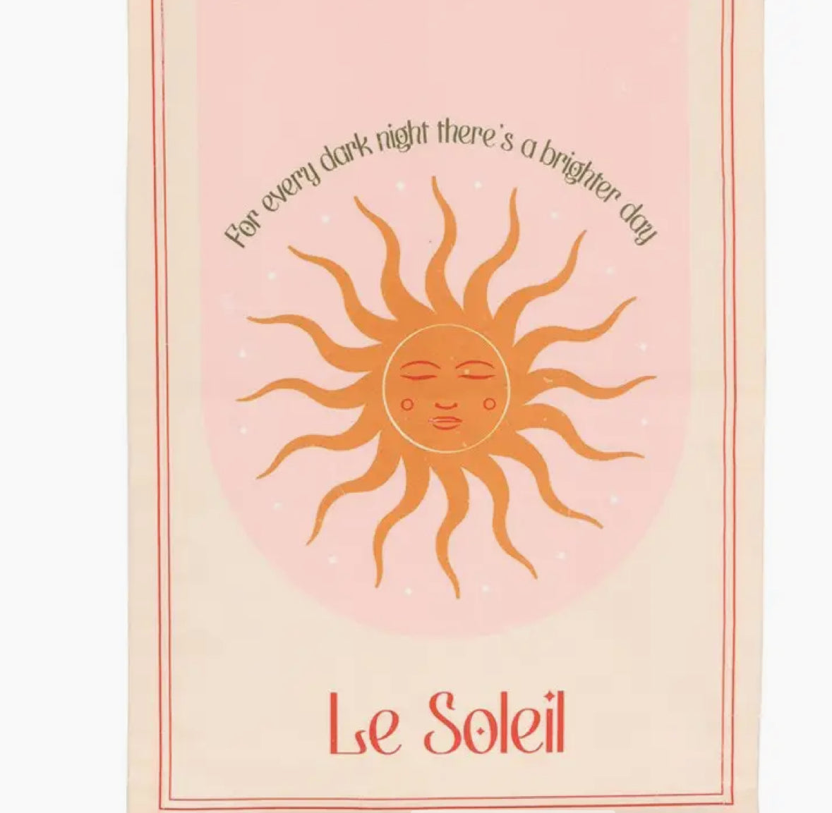 Le Soleil Sun Wall Hanging